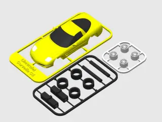 Chevrolet Corvette C5 kitcard