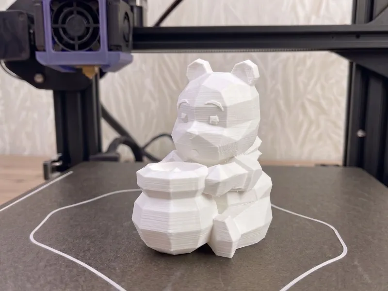 Winnie pooh Lowpoly