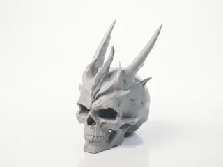 Darth Maul Skull Star Wars Sculpture 3D Printable
