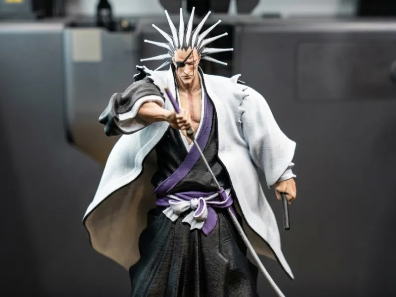 Kenpachi Zaraki – Bleach Anime Captain Figurine (STL / Fanar