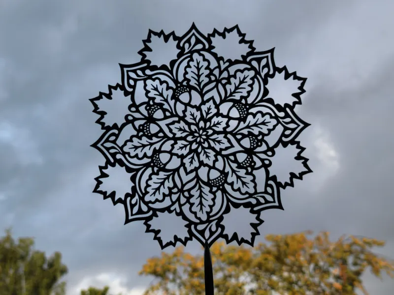 Autumn Mandala Wall Art Decor