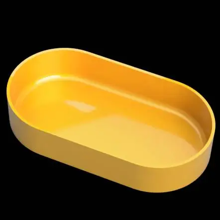 Oval bathroom stand