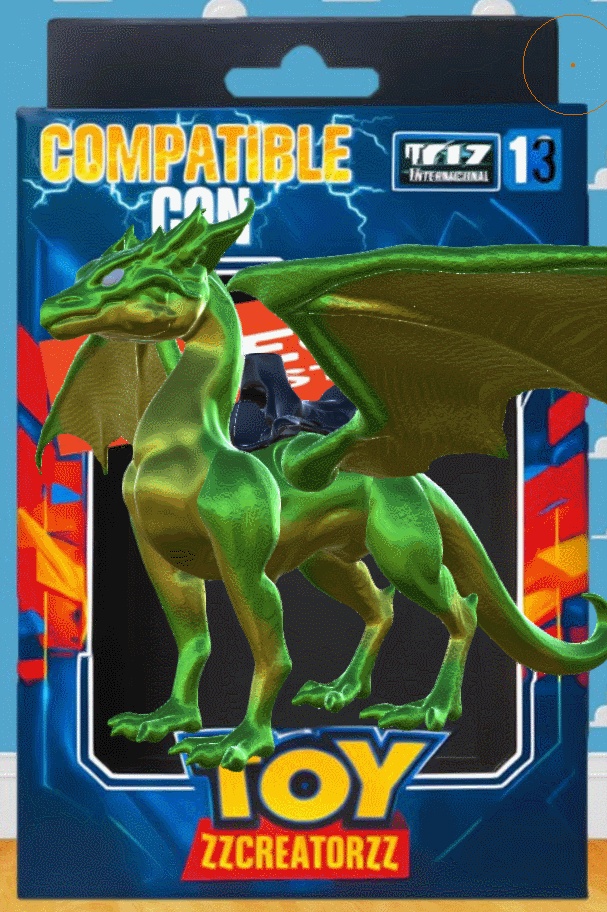 dragon para figuras mega bloks