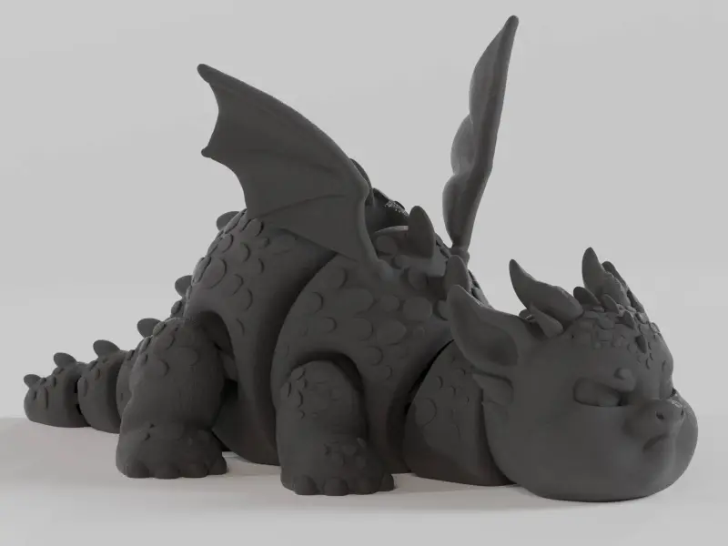 Grumpy Flexi Dragon