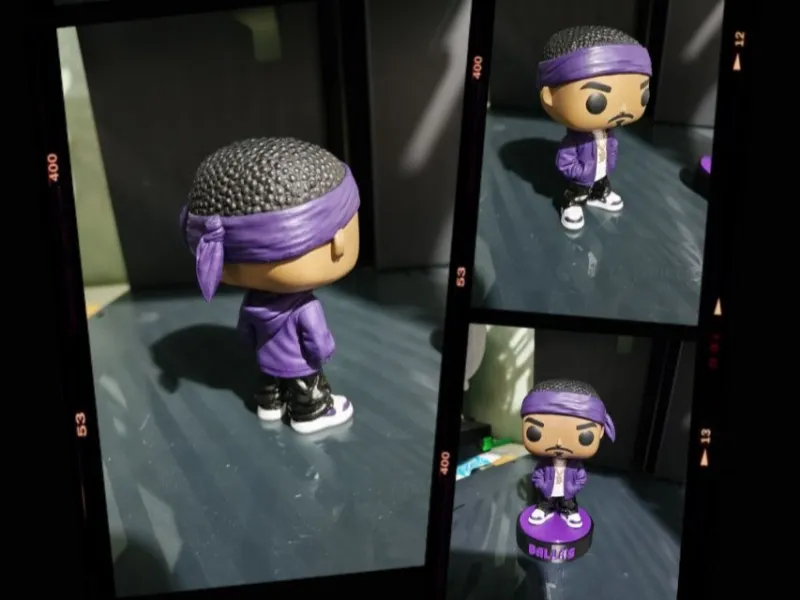 Ballas Funko Pop Stili - GTA San Andreas'dan İlham Alınmıştır