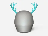 Deer Antler for Motorcycle Helmets - Accessory-0
