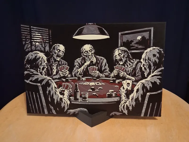 Poker Face of the Living Dead