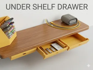 under shelf drawer