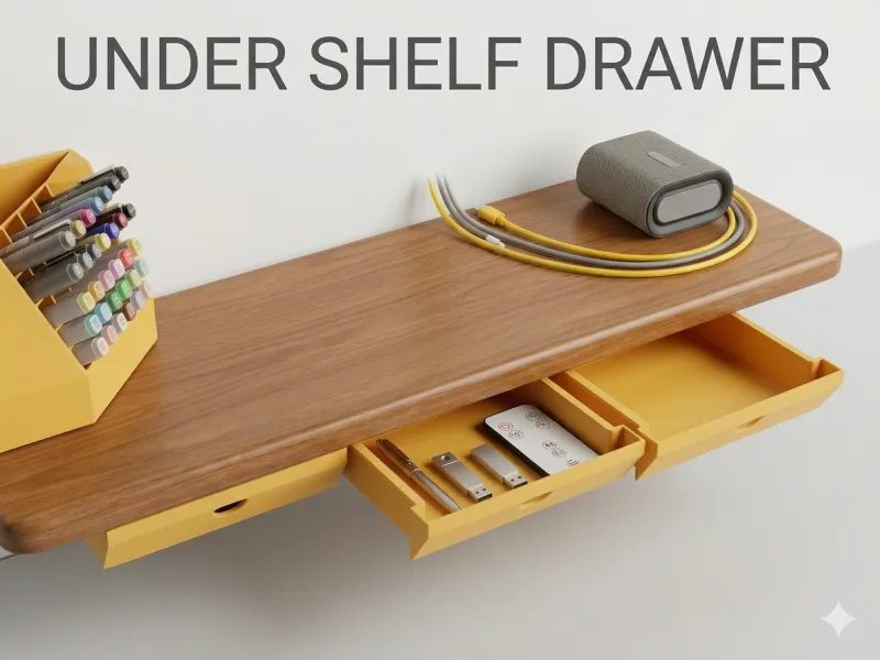 under shelf drawer