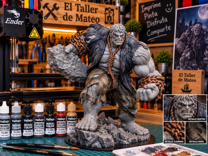 Solomon Grundy Taş ve Zincirler – Mateo'nun Atölyesi