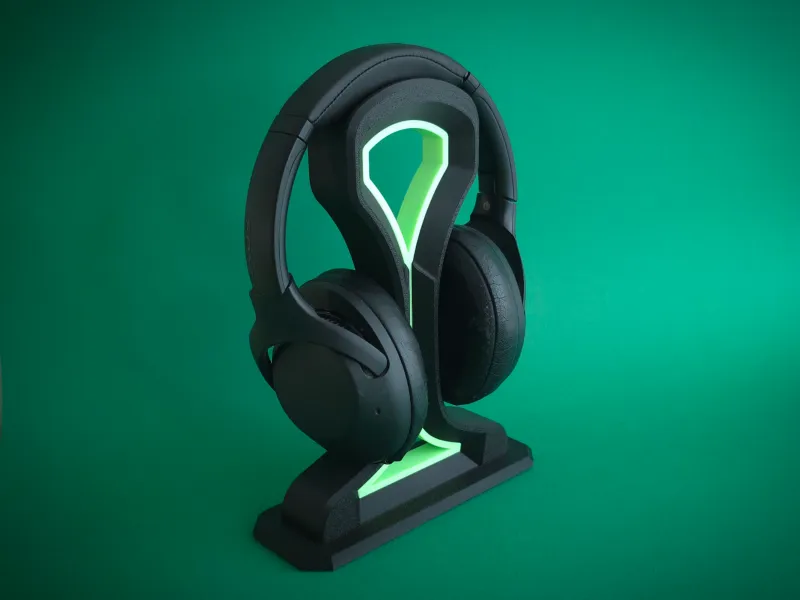 NeonArc Headphone Stand