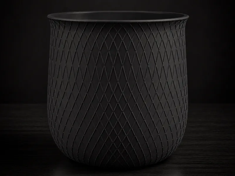 Jarron maceta modelo recto ancho 001