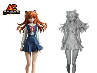 Asuka Colegiala Evangelion