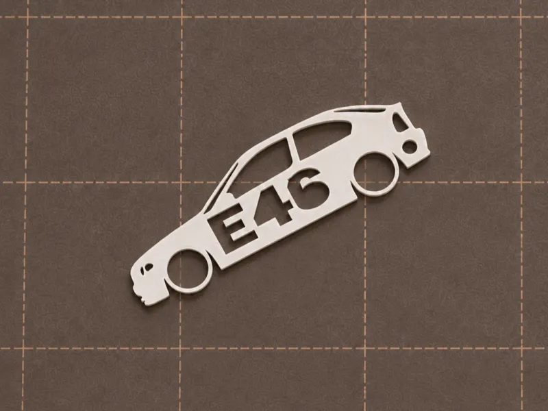 Bmw e46 compact anahtarlık