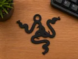 Razer Snake Keychain-0