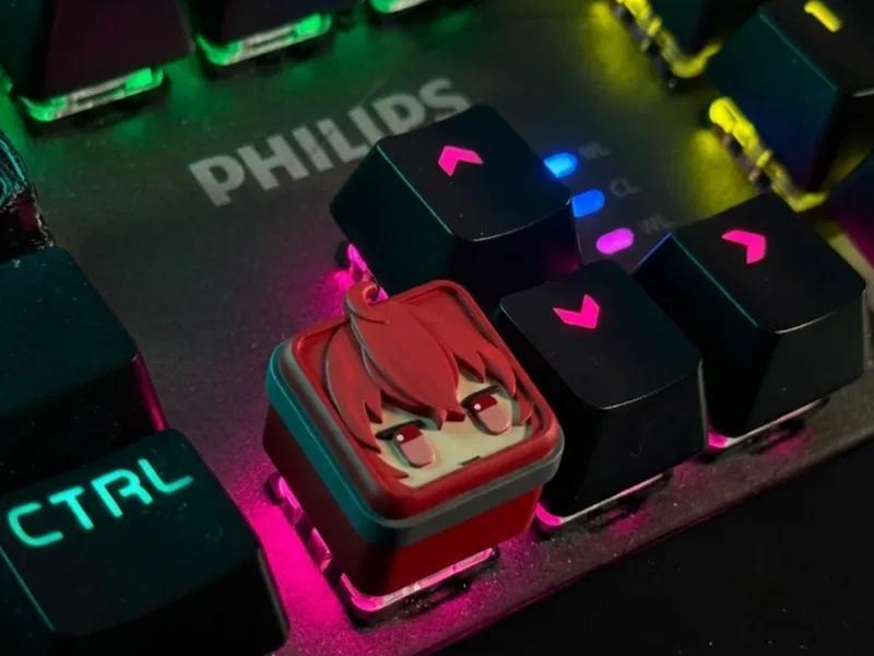 Eris Greyrat | Mushoku Tensei Themed Keycaps
