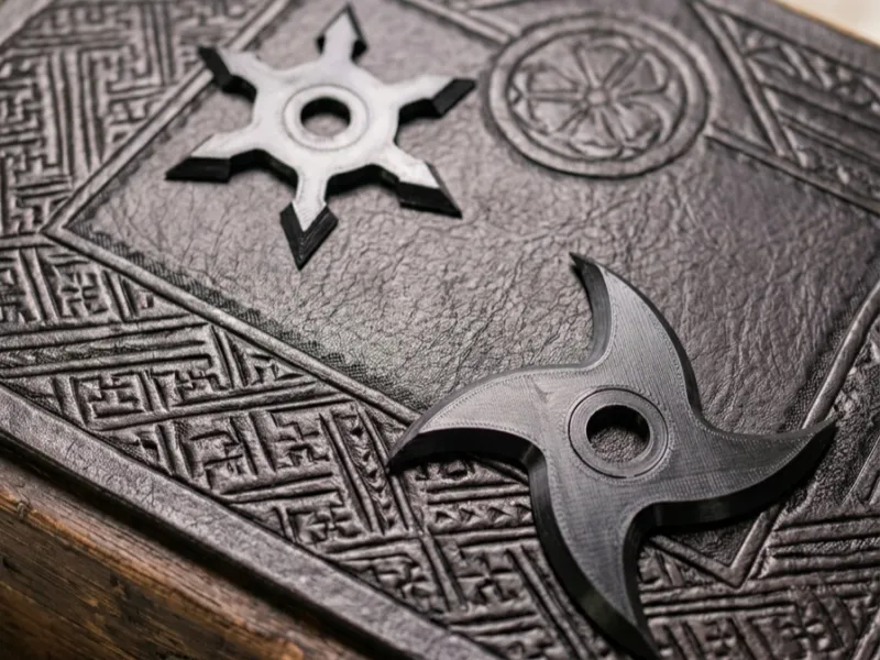 Shuriken Ninja & Fidget Spinner 2-in-1