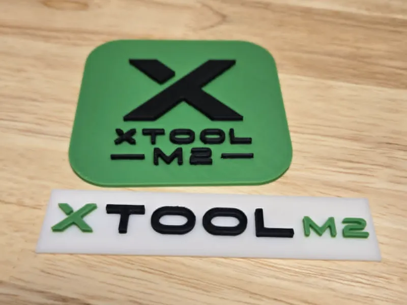 Insegne con logo dell'incisore laser XTool M2 / Stampante a colori