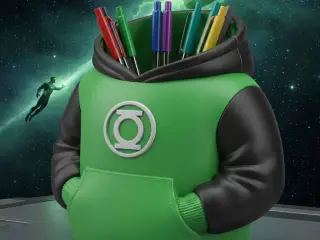 GREEN LANTERN PEN HOLDER