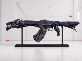Elderflame Vandal Cosplay Weapon - Valorant Fan Model