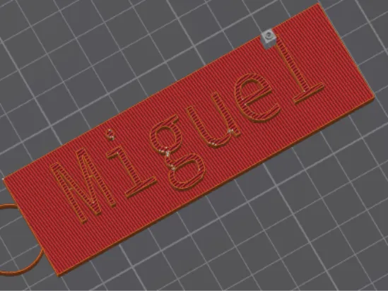 Llavero Miguel