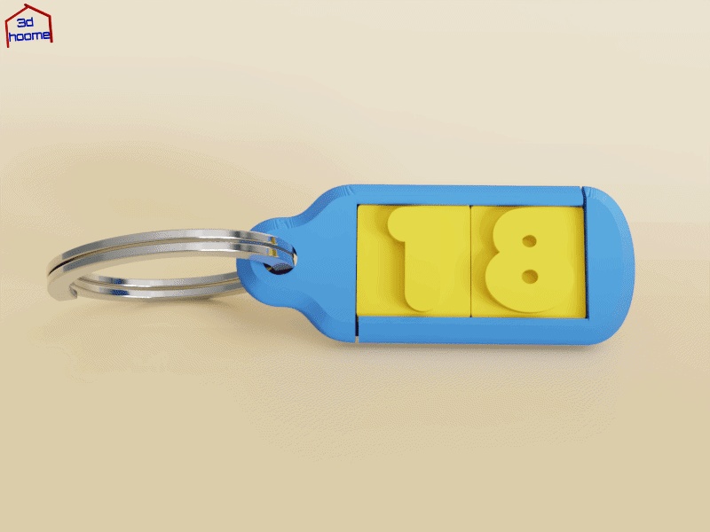 LETTERS KEY CHAIN
