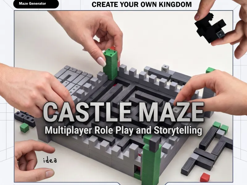 Maze Castle Maker! Software & Models