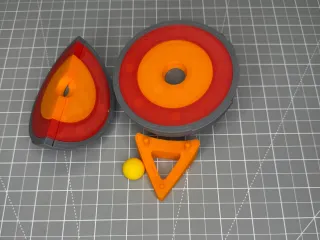 Earth Layers Model - MultiColor Printer Version