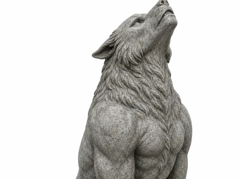 Heulender Werwolf