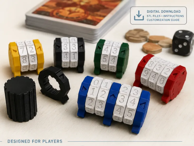 Life Counter - Wound Tracker - Simple Print