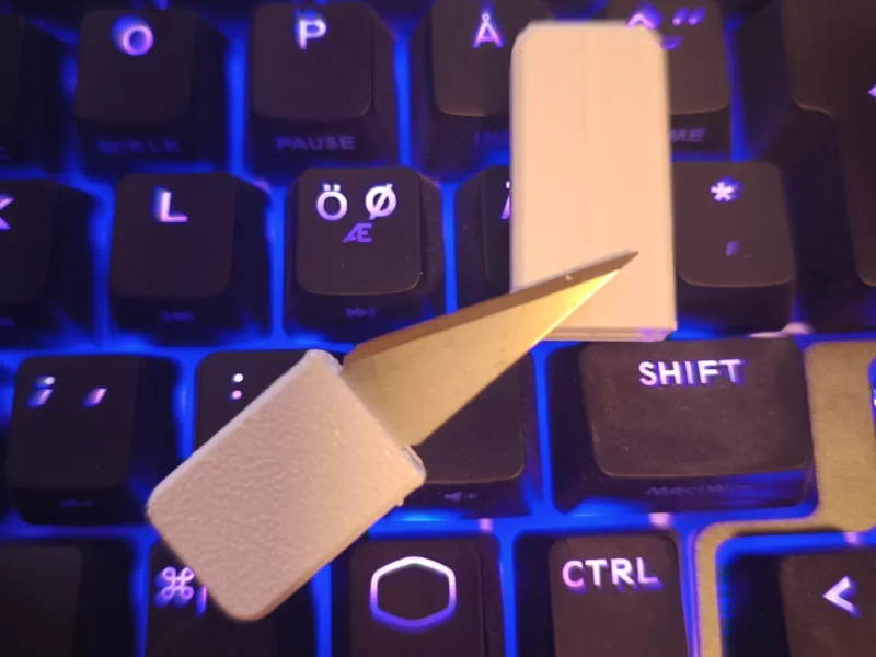 EDC precision knife USB size