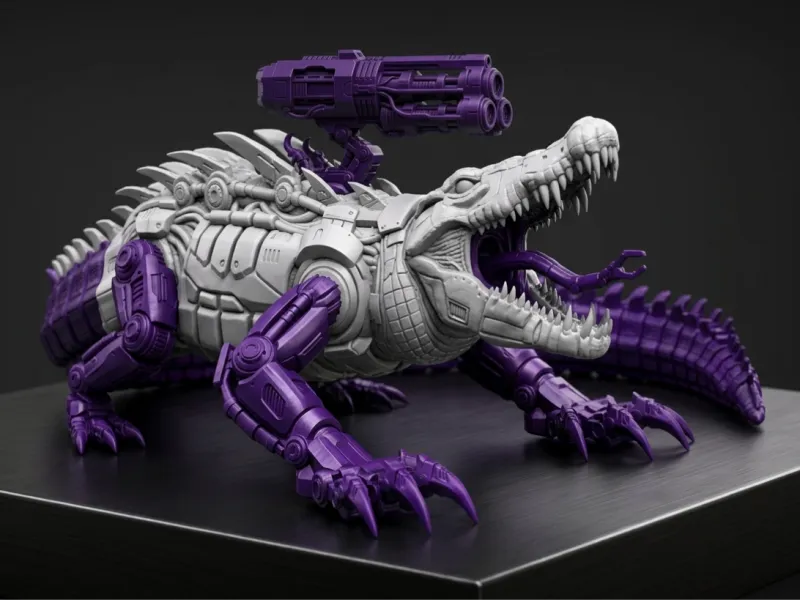Mecha-Croc: Robotik Timsah Oyuncak