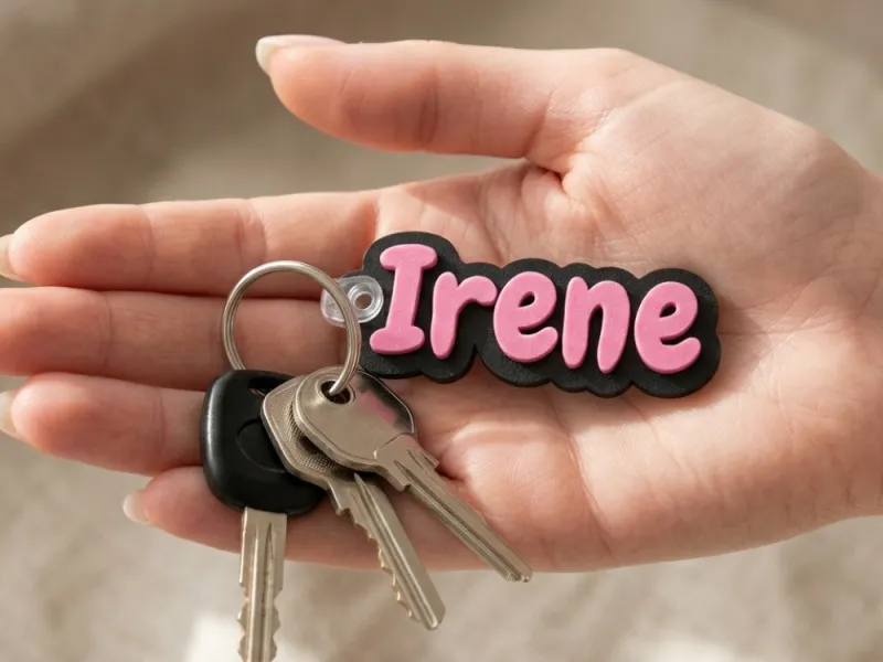 llavero nombre irene