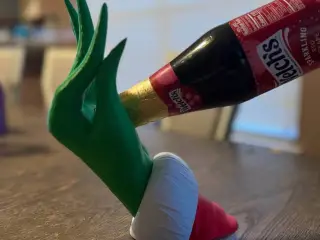The Grinch’s Wine Hand Holder