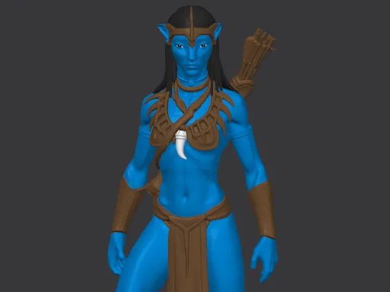Neytiri Avatar Multicolore