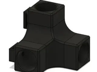 Esquinero cubo didactico