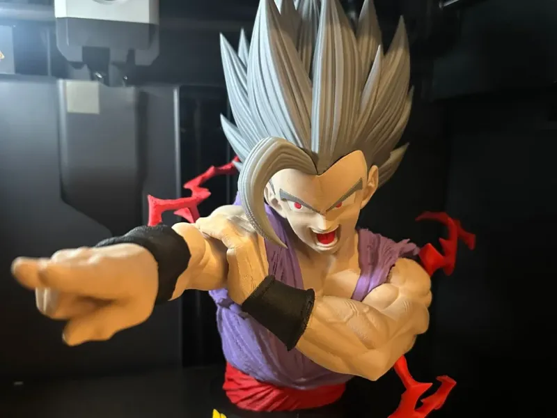 Gohan Burst Multipart no AMS Dragenball