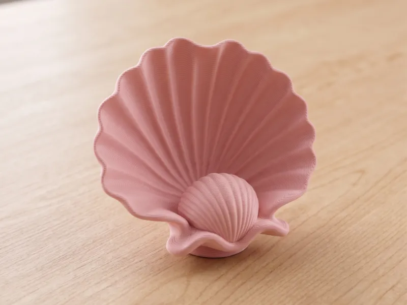 Seashell Bowl – Decorative Coastal‑Style 3D Model