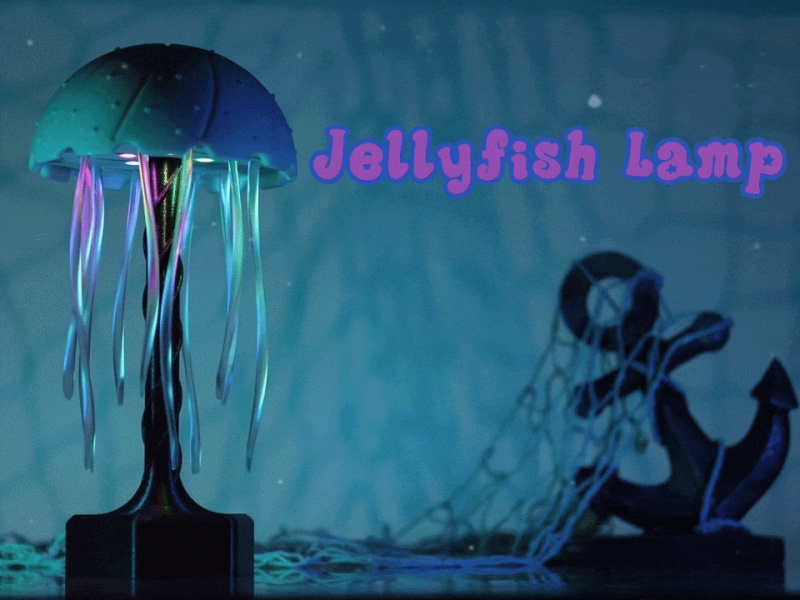 JellyFish Lamp (Mechanical Motion)