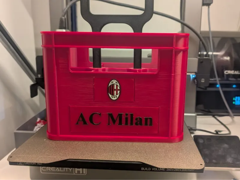 Bierträger / Beer carrier  AC Milan