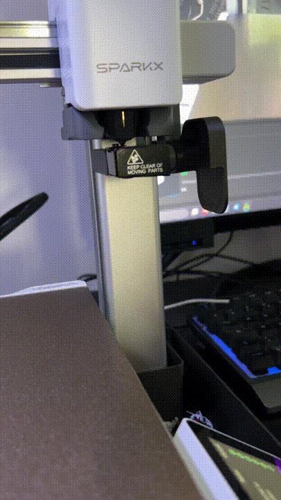 Mini wastbox & poop block Sparkx i7