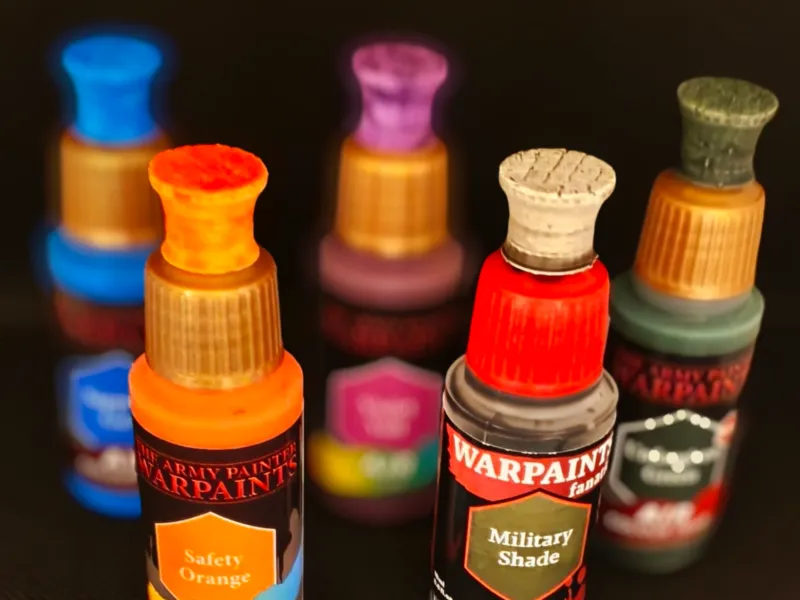 Tropfverschlusskappen für Army Painter - Alte Vallejo