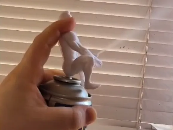 Funny Spray Can Press