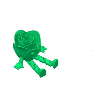 Flexy Rose - Art - PLA - 3D printed product - фото 2