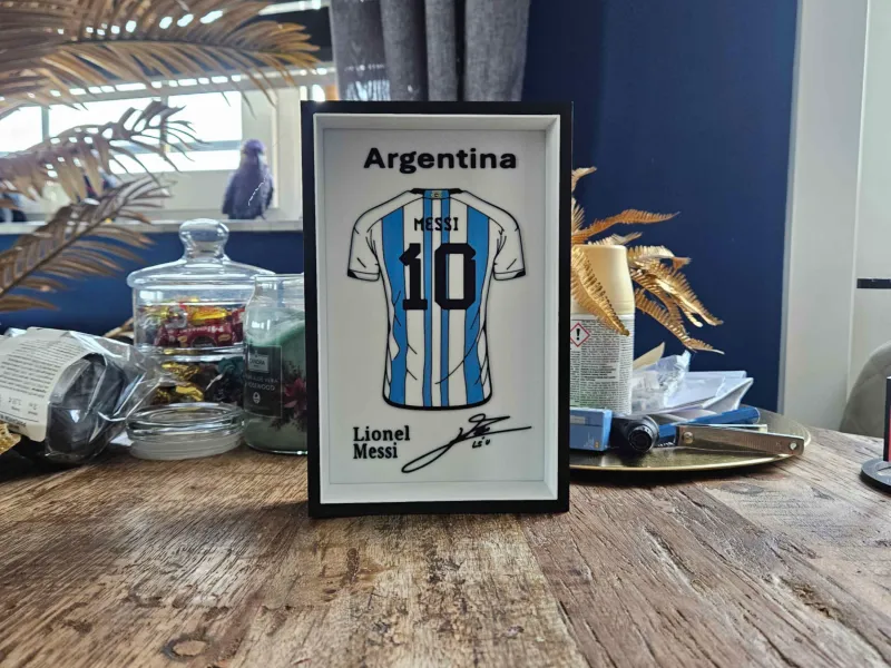 Argentina Lionel Messi Jersey display