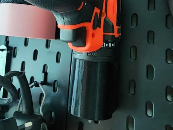 IKEA Skadis Vertical Cordless Drill Holster