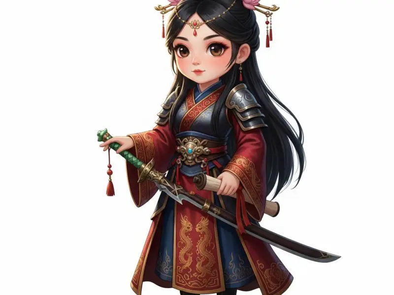 fantasy+warrior+3d+model