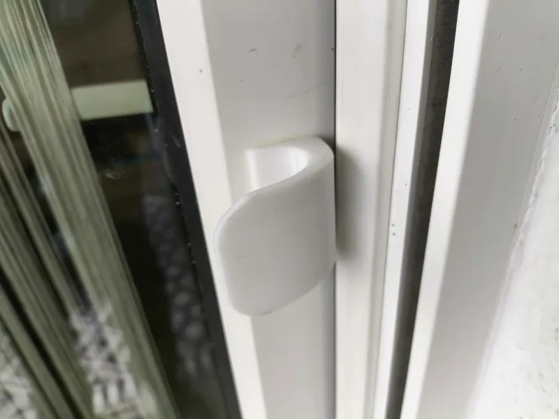 Balcony door handle
