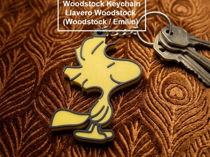 Woodstock Keychain - Chaveiro Woodstock (Woodstock / Emilio)