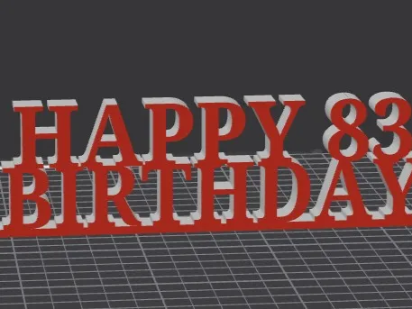 Happy Birthday 83